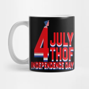 4th of july independece  day Mug